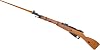 Evike Airsoft - WinGun Mosin-Nagant M44 Carbine Co2 Powered Cycling Action Rifle wRealistic Imitation Wood Furniture