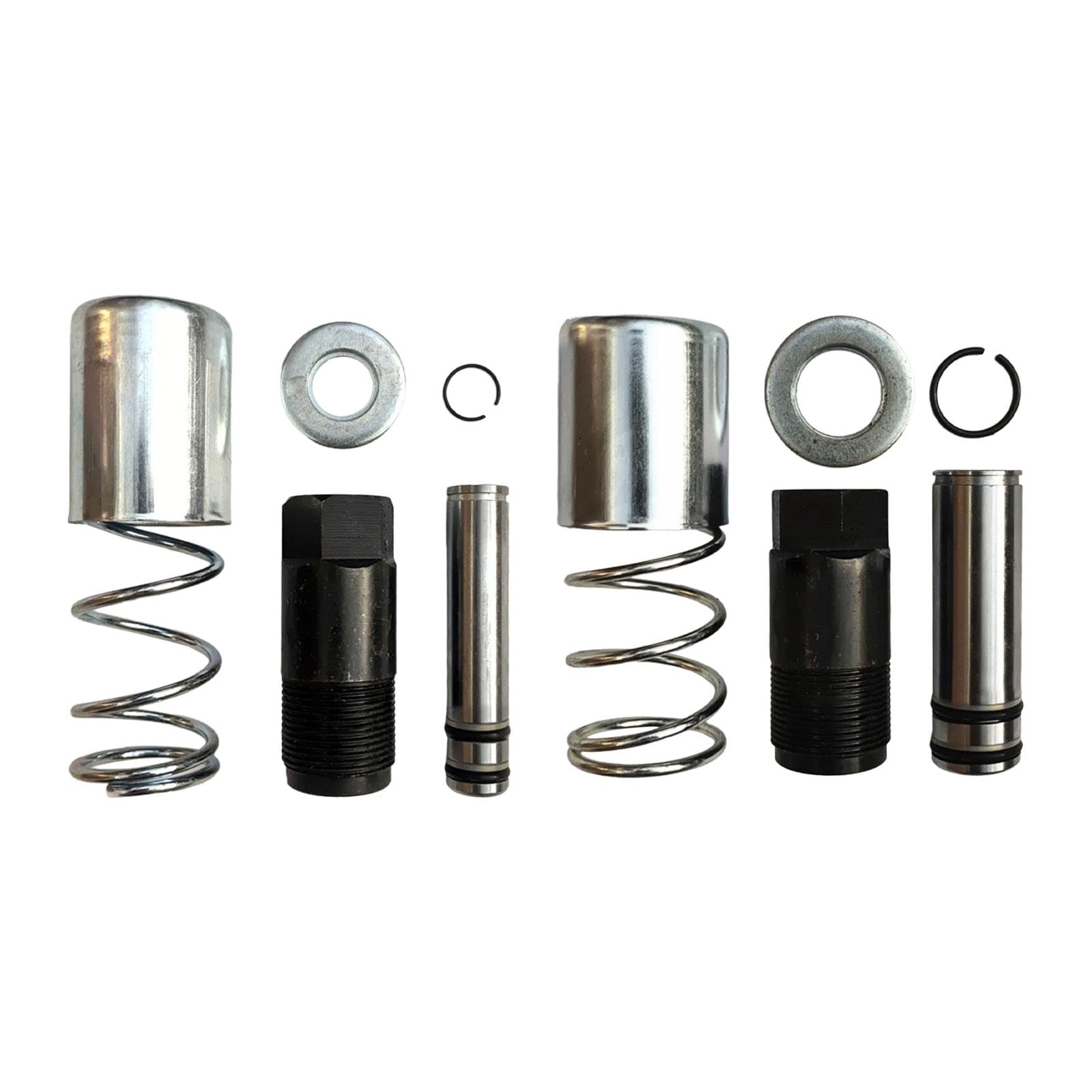 Double Pompe Horizontale à Piston, pièces de Rechange polyvalentes, Pompe à à vérin Horizontal hydraulique Robuste pour Jeu de Joints de Voiture, A et B