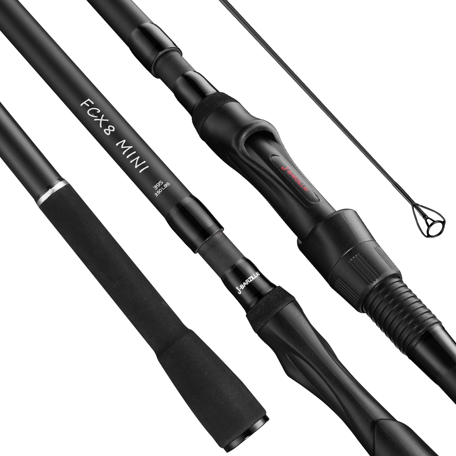 FCX Mini-Karpfenangeln, 3,6 m, 3,9 m, 1,4–1,7 kg, Carbon, Ultraleicht, tragbar, für Reisen, Spinnrute, Süßwasser, See, Fluss, Grobangeln