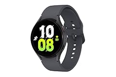 SAMSUNG Galaxy Watch 5 44mm Bluetooth Smartwatch w/Body, Health, Fitness and Sleep Tracker, Improved Battery, Sapphire Crystal Glass, Enhanced GPS Tracking, US Version, Gray (Renewed)