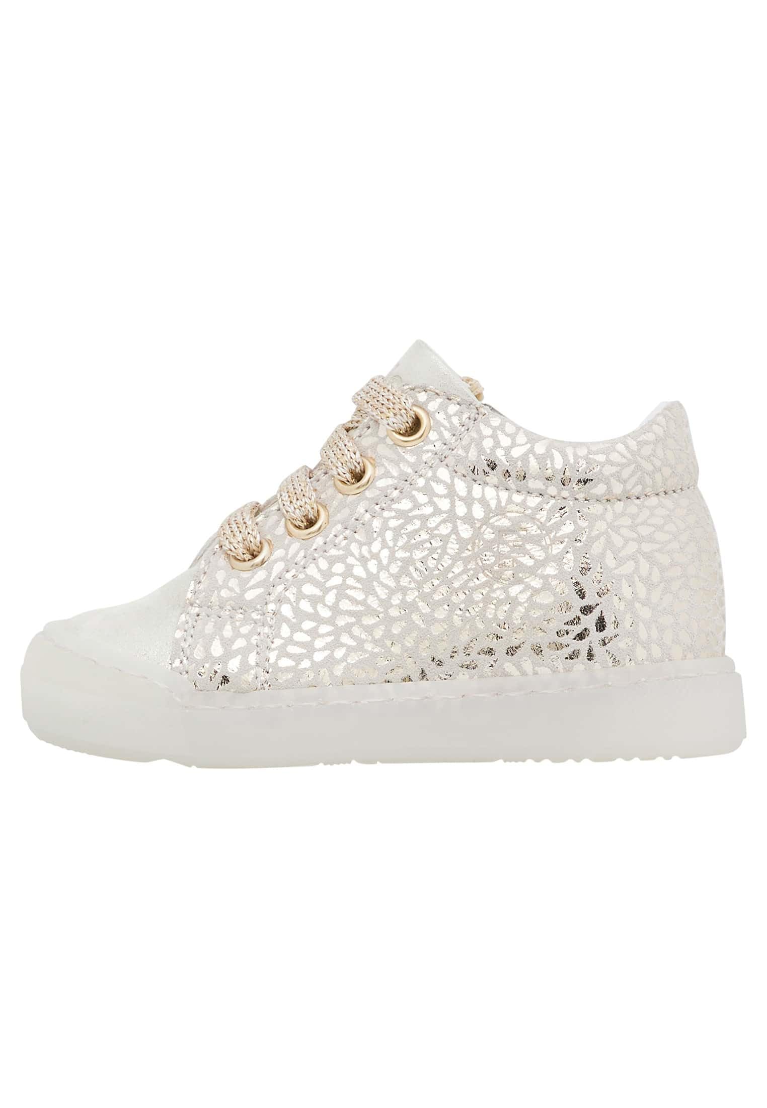 Falcotto Boy's Girl's Snopes Zip Crib Shoe, Gold, 3 UK Child