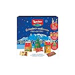 Immagine di Loacker, Calendario dell’Avvento 2025 con 24 Bontà Loacker, Wafer e Cioccolatini in 10 Gusti Diversi, Cofanetto Blu con Kit per Decorare le tue Feste, Idea Regalo per Natale