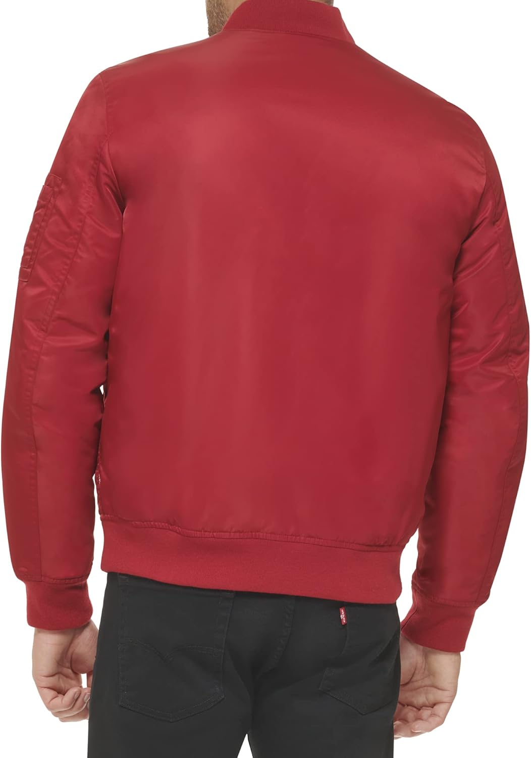 Levi's Men's Flight Satin Unfilled Ma-1 Bomber - Image 4