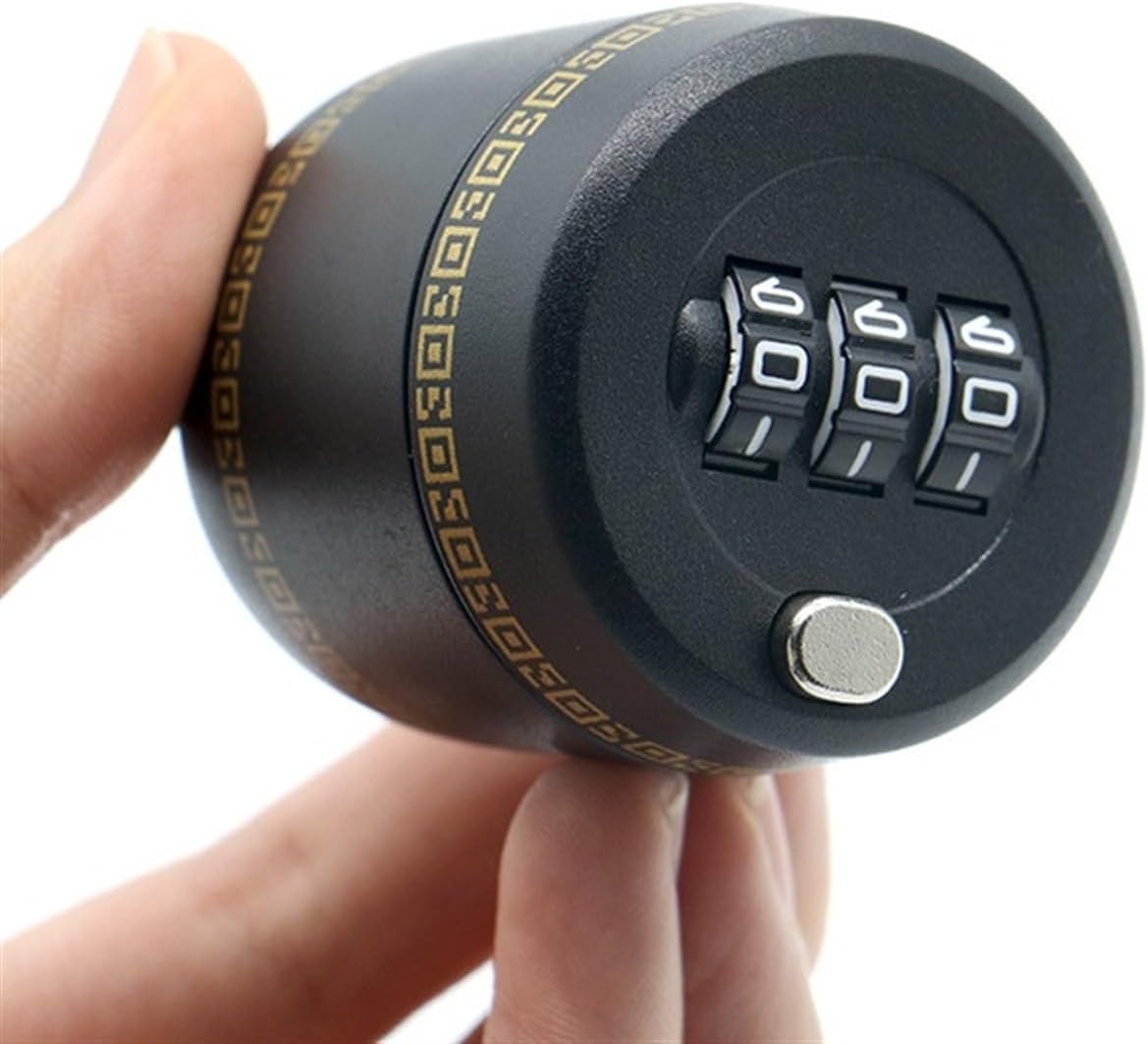 Plastic Bottle Password Lock Combination Lock Wine Stopper Vacuum Device Preservation 1Pcs