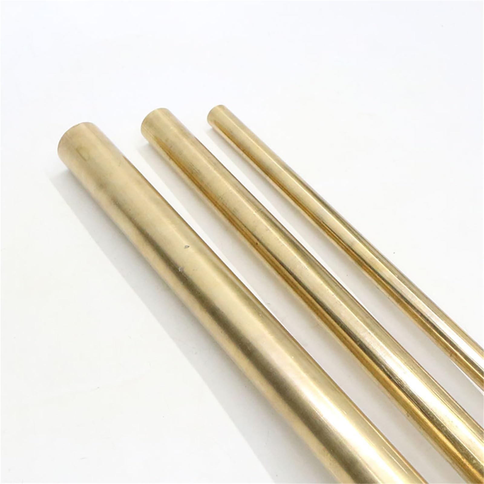 Barra de cobre Varilla de latón macizo, diámetro de la varilla de cobre, barra, herramienta de bricolaje, 7 mm, 8 mm, 9 mm, 10 mm, 15 mm, 20 mm, 25 mm (24 x 200 mm)