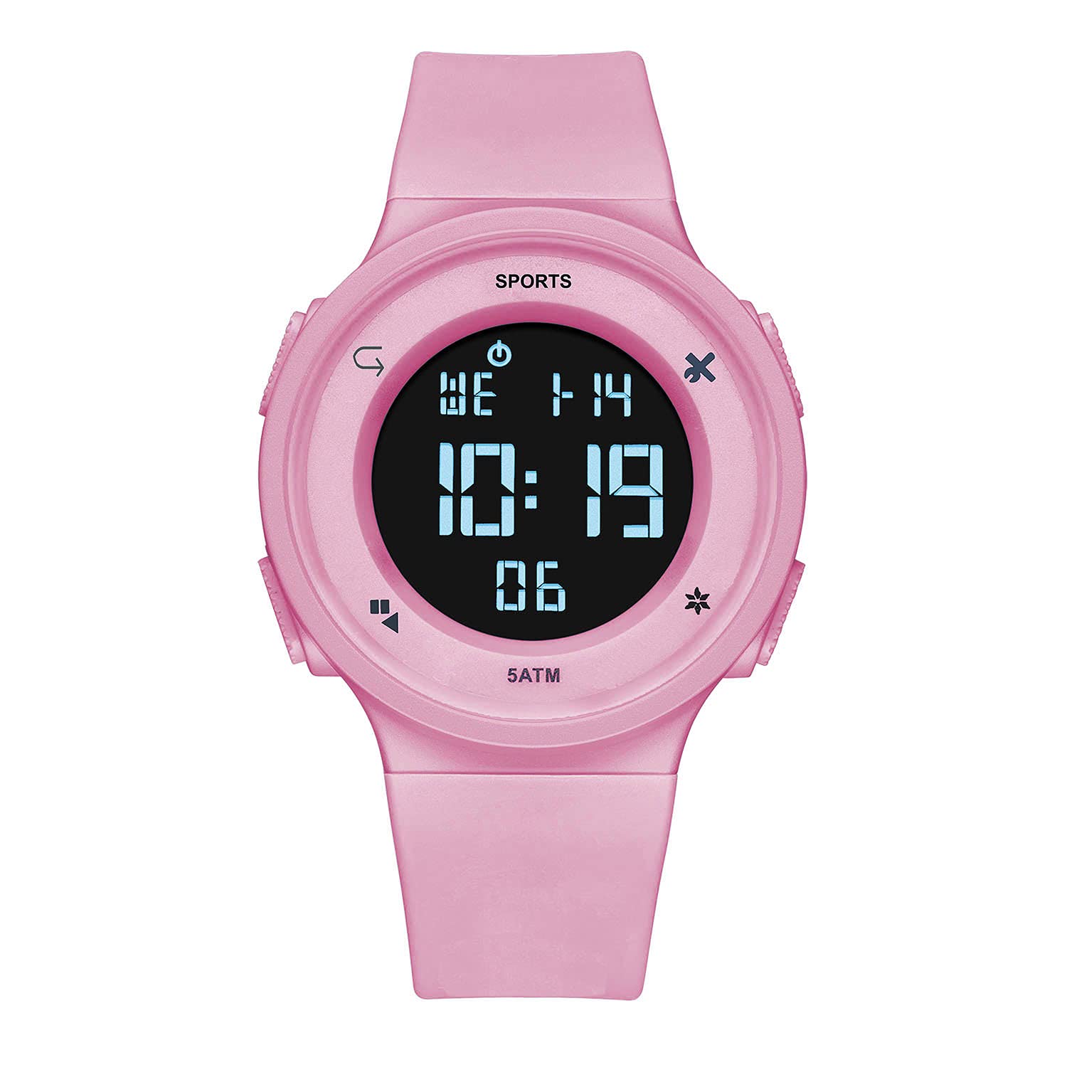 Digital Dial 6-12 Years Kids Alarm Waterproof Watch for Boys & Girls-COBO-X