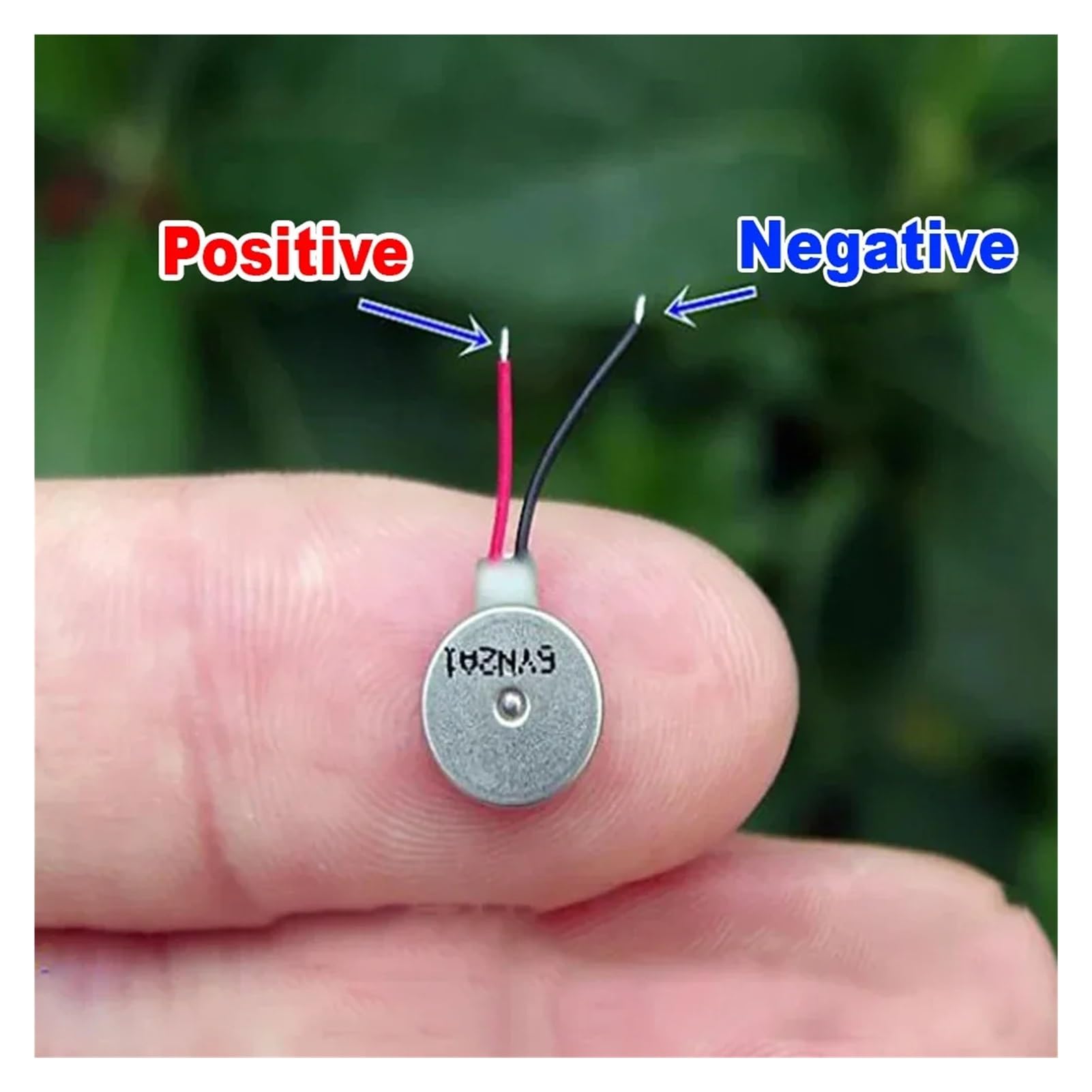 Facile sostituzione fai-da-te 10/50/100 pezzi 8 * 2,5 mm Mini motori a vibrazione DC 3 V - 4,2 Pulsante piatto a Micro Motore vibrante brushless for orologio sportivo intelligente(100PCS)