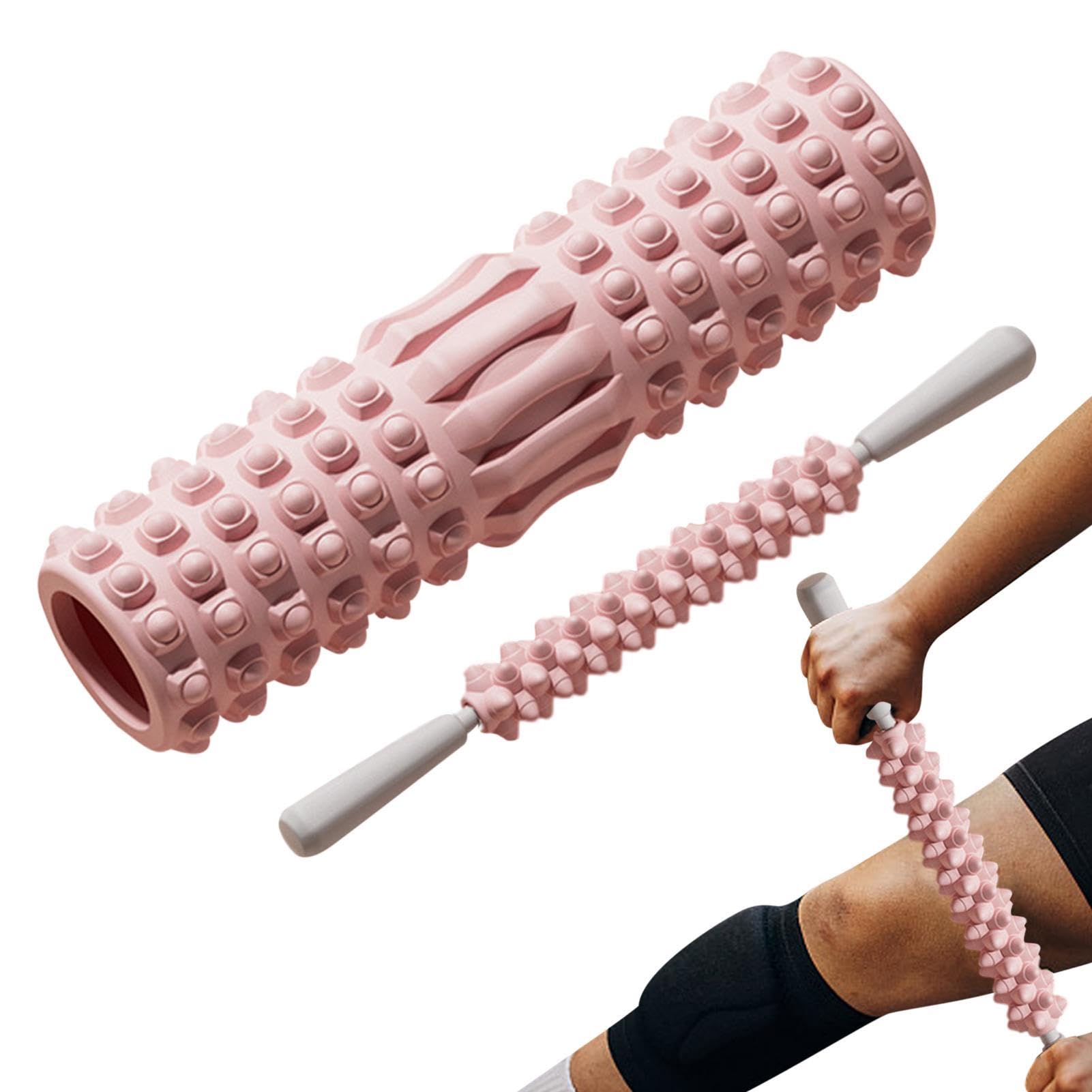 Back Foam Roller - Medium Density EVA Workout Roller Deep Tissue Massage