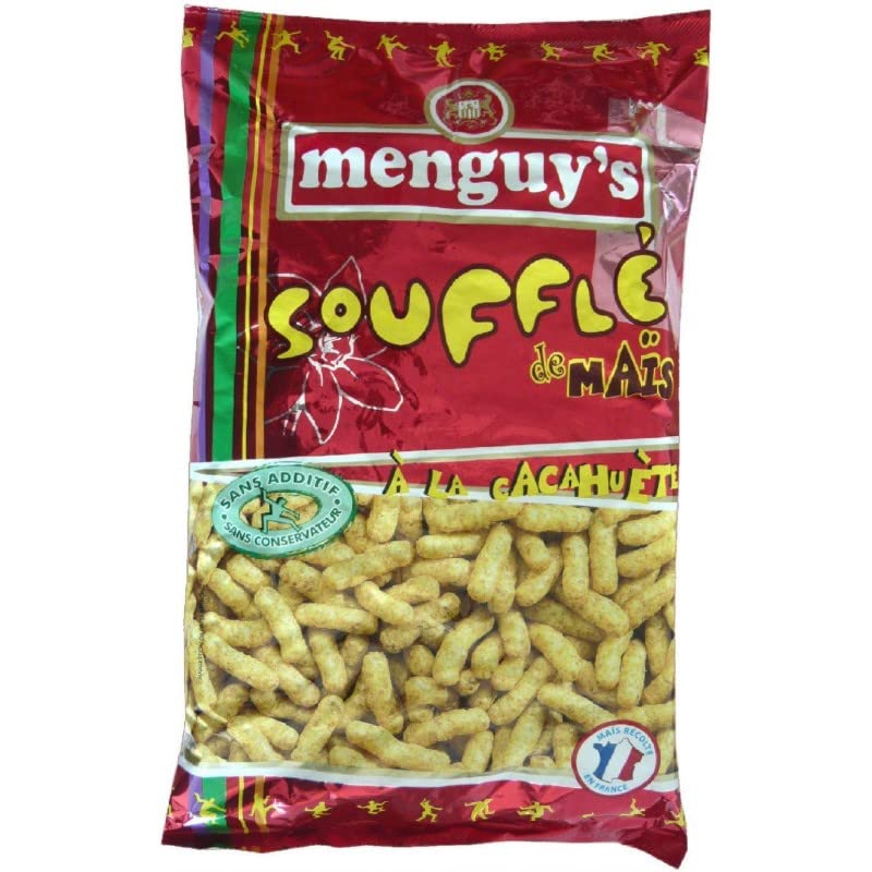 MENGUY'S - Soufflés De Maïs À La Cacahuète 250G - le Lot De 4