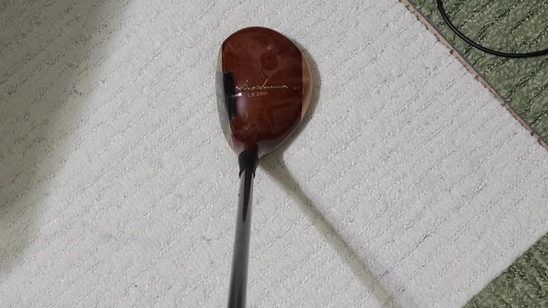 ヒロ パーシモンスプーン LB280 3W シャフト硬度不明 本間ゴルフ