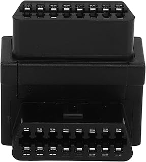 OBD Splitter Adapter, to 2 Female Plug and Play Adapter 16 Pin Male Connector OBDII Cable Replacement for Diagnostic Extender