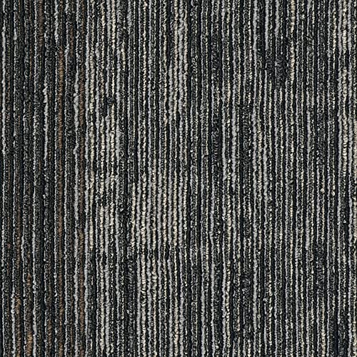 Image of Mohawk Advance 36 inch x 12 inch Berber (Loop pile), 0.11 inch Pile Height, Carpet Tile, PET Fiber, Vintage Row Color, (24 Tiles), (72 sqft /carton)
