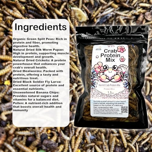 Ctwpets Hermit Crab Food, Protein Mix thumb #3
