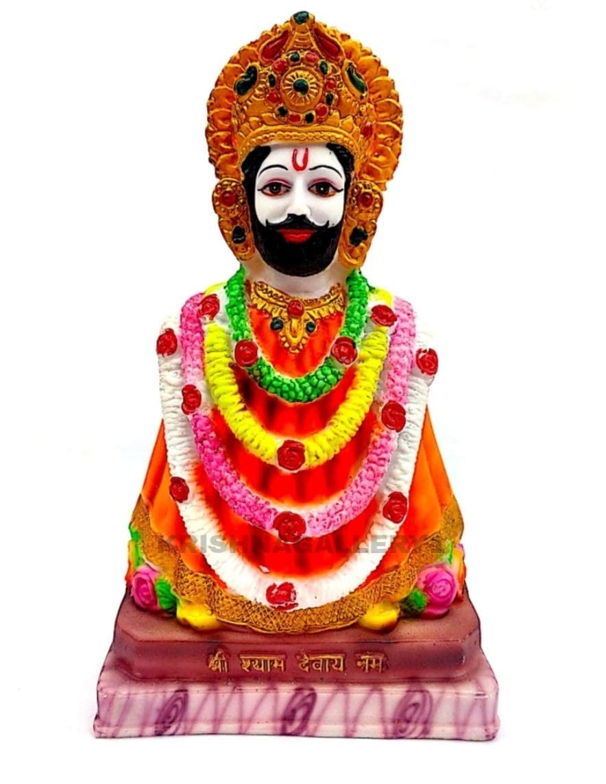 Buy KRISHNAGALLERY1 Lord Khatu Shyam Baba Krishna Statue Idol Pooja