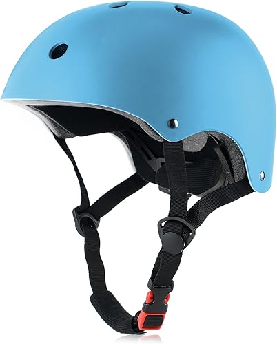Casco de patineta y bicicleta, certificado por la CPSC (EE.UU), liviano, ajustable, multideporte, para ciclismo o patinaje, 3 tallas