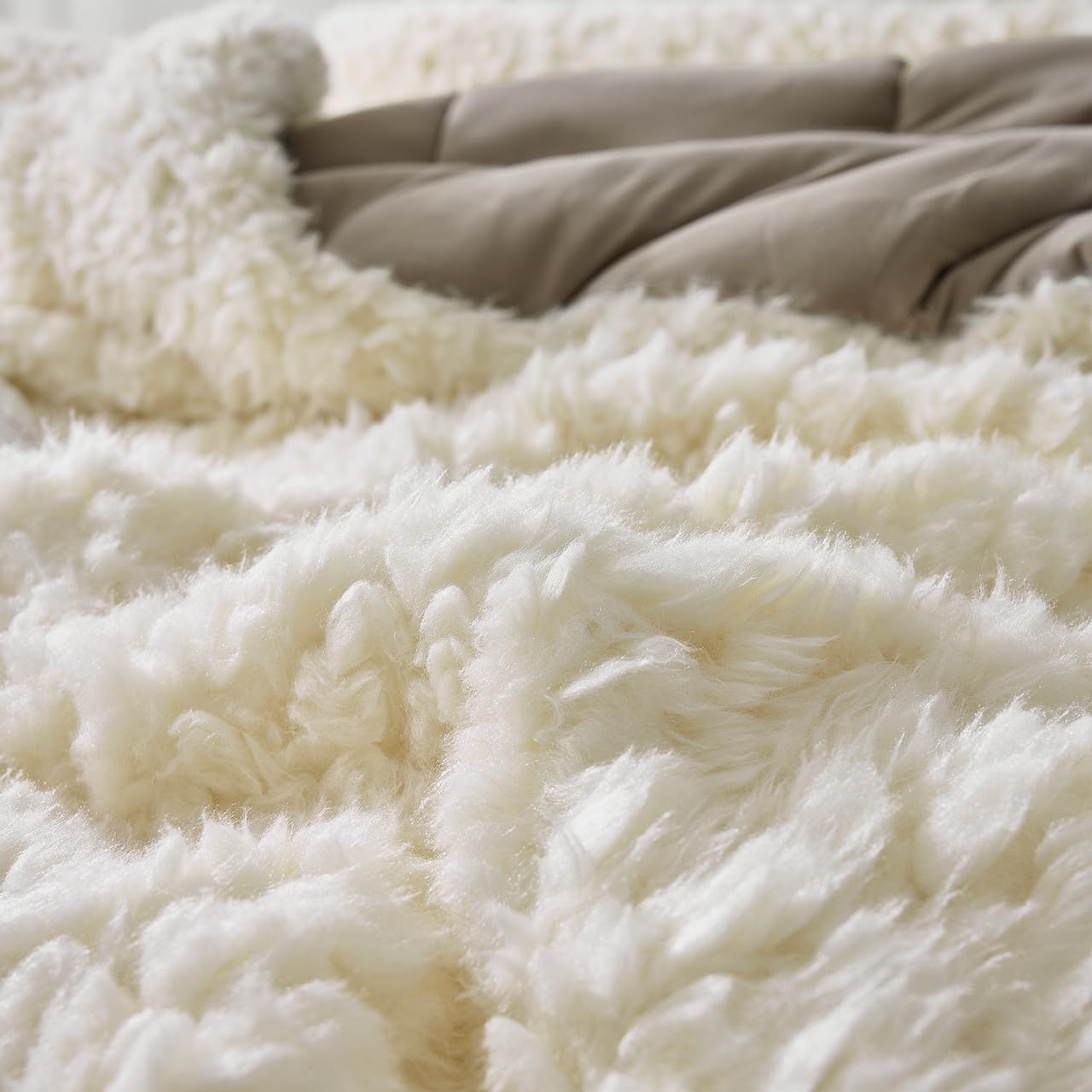 Byourbed Creamy Clouds - Coma Inducer® Oversized King Comforter - Natural
