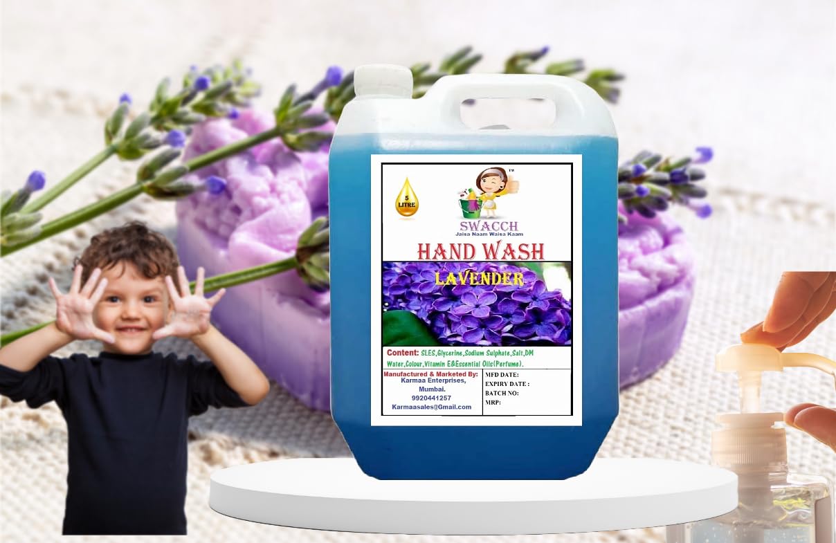 Swacch Hand Wash (5 Litre) Lavender-image-24