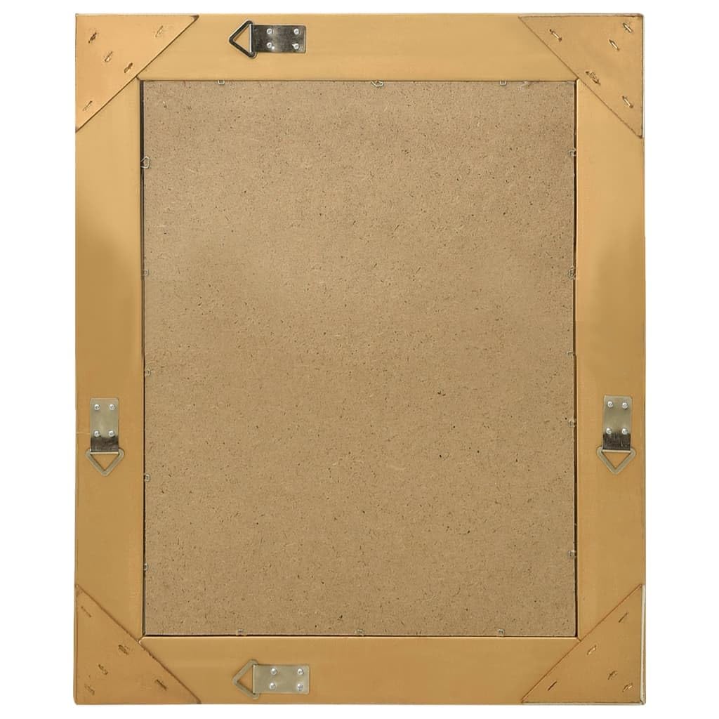Specchio Da Parete Antico In Stile Barocco 50 X 60 Cm, Dorato Con Cornice Decorata, Per Camera Da Letto
