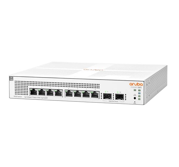 HPE Aruba IOn 1930 8G 2SFP 124W Switch