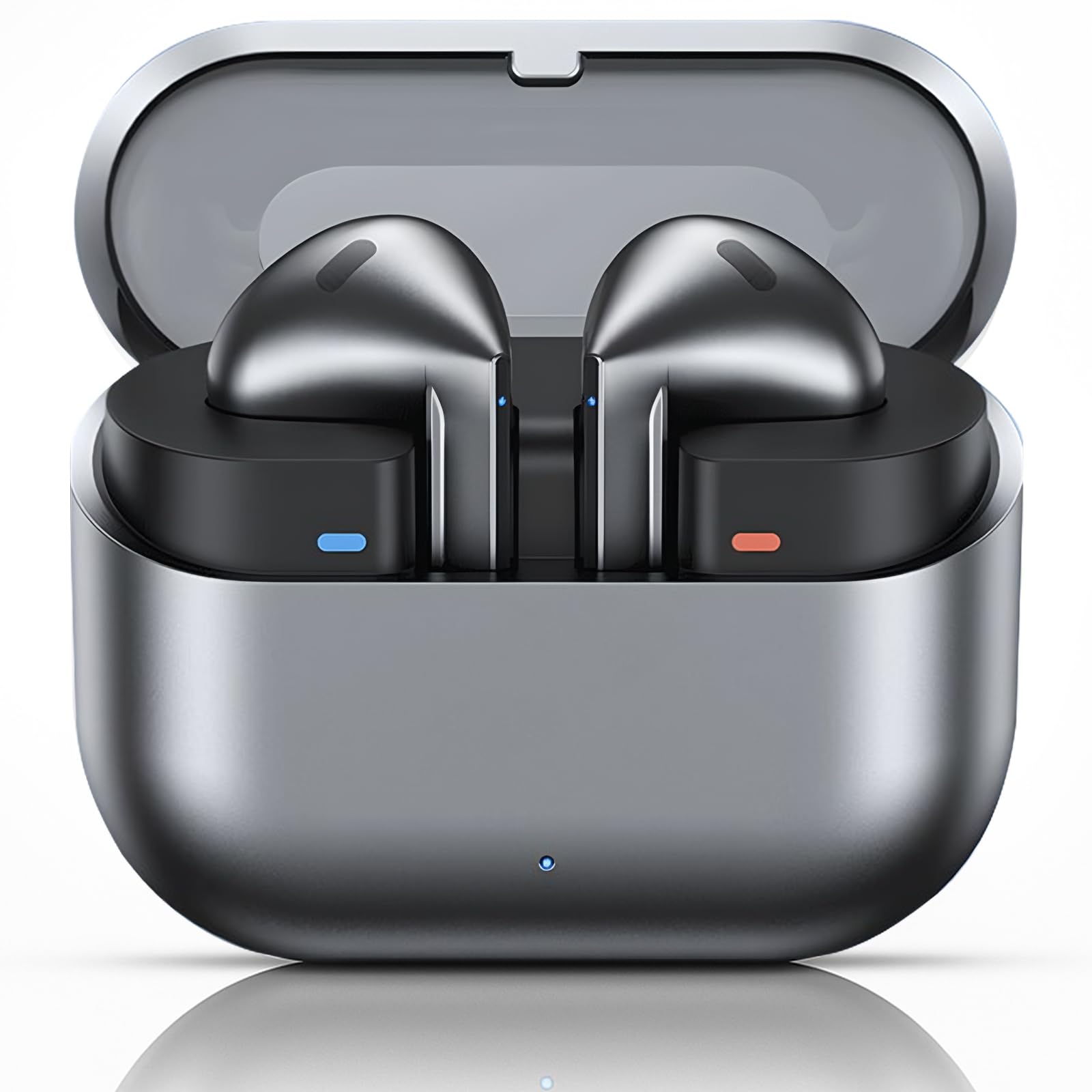 Earbuds3 Wireless Bluetooth Headphones, Active Noise Canceling (ANC), Adaptive Noise Canceling, 360 Audio, In-Ear Headphones with Hi-Fi Sound, Silver