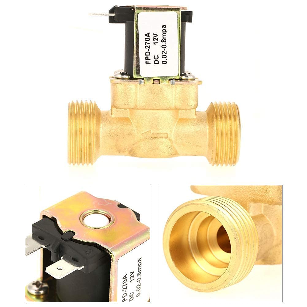 1 St. Magnetventil 12V DC – Normalerweise Geschlo Produktbild-Vorschau 4