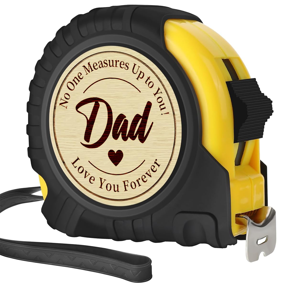 Dad Father's Day Gifts for Dad Papa Grandpa Tool Wood Worker Carpenter Christmas Birthday Gifts Idea for Papa Tape Measure 25 FT
