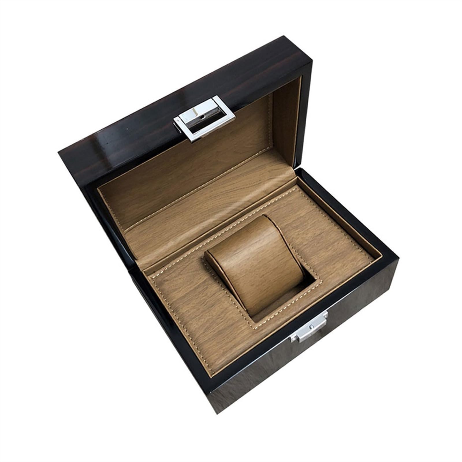 ANVLOJRIH Watch Box Organizer Wooden Watch Box Single Watch Storage Box Jewelry Storage (19x13.5x10cm) Jewelry Storage Box