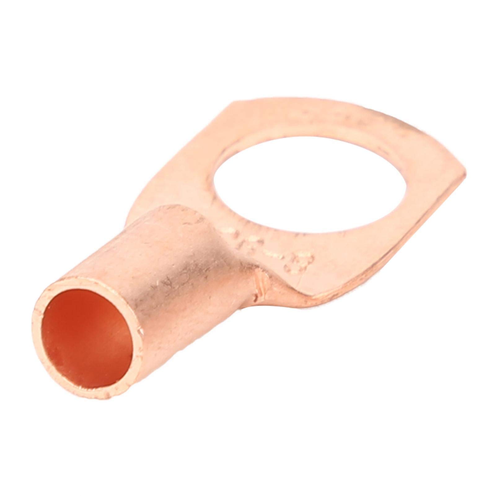 Zware Draad Lugs`` 50 stks Koperen Ring Lug Terminal Kabel Koudgeperste Crimp Connectors Terminals sc6-6, gesloten End Crimp Connectors