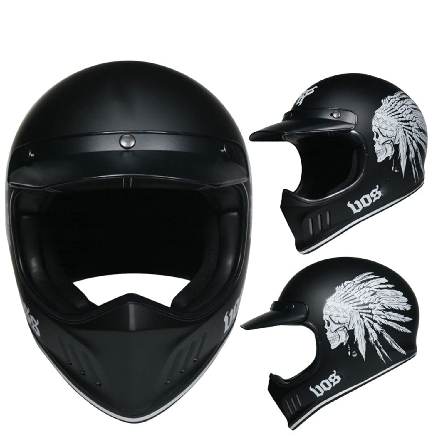バイク　ヘルメット　クラシック Amazon.co.jp: クラシックレトロモーターサイクルヘルメット