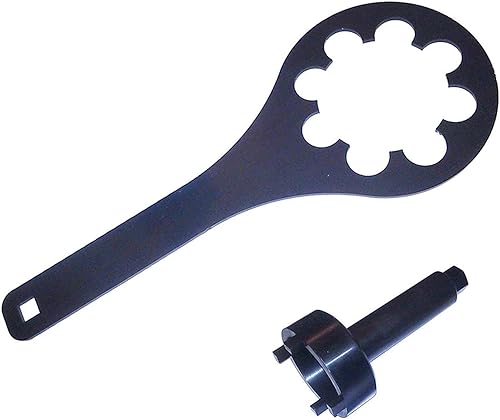 Drive Spanner Wrench & Bearing Carrier Retainer Nut Wrench Tools for Mercruiser Alpha One Bravo One Generation II Blackhawk, Replace OE# 91-61069