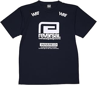 [リバーサル] WARFIELD DRY MESH TEE NAVY (SS:TEE)(rvrgb078-NV) Tシャツ 半袖 ドライメッシュ WRF ウォーフィールド ネイビー