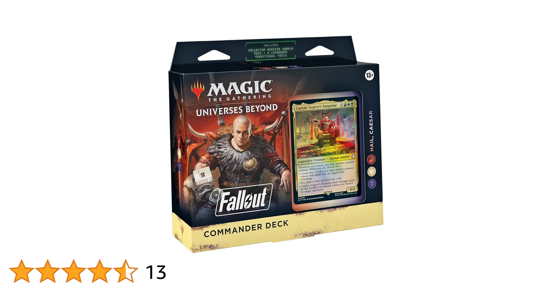 【未開封 新品】MTG Fallout 統率者デッキ シーザー万歳 Amazon.co.jp: マジック:ザ・ギャザリング『Fallout』 統率者