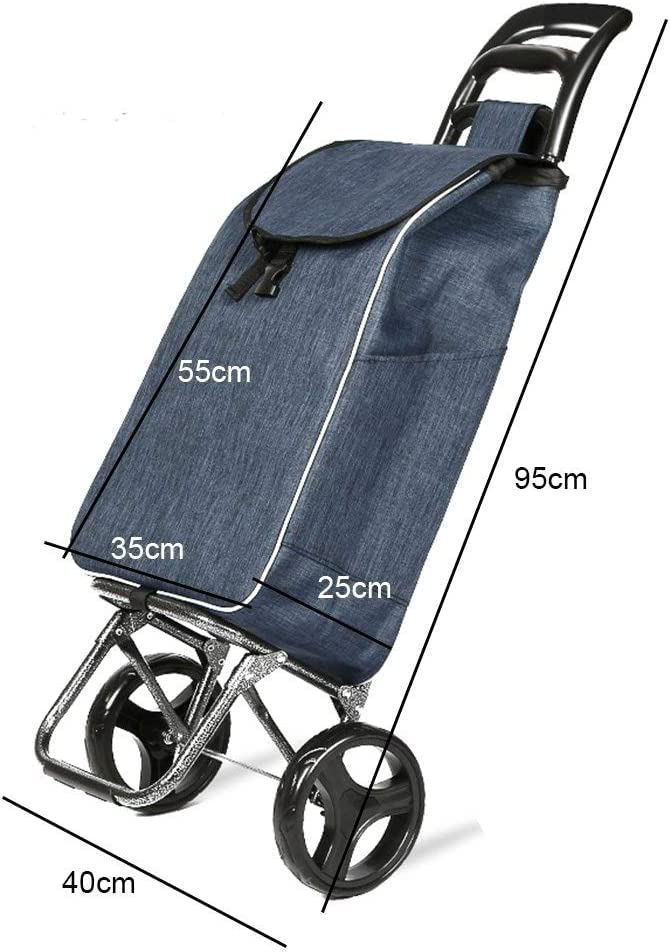 Einkaufstrolley Old Man Einkaufswagen Kaufen Sie Lebensmittel Kleiner Einkaufswagen Tragbarer Einkaufswagen Klappwagen… – Bild 7