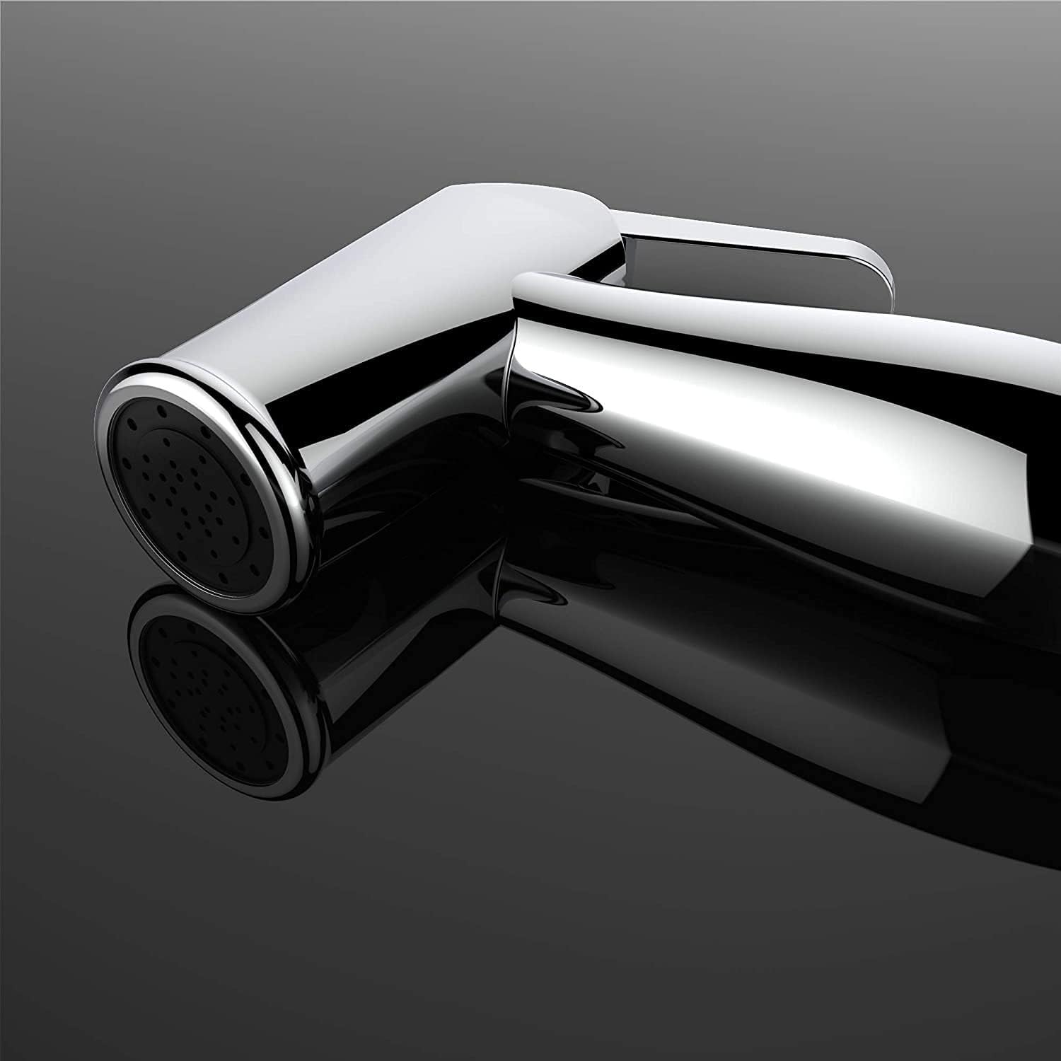 BATHBLISS Parrot Chrome Finish Health Faucet Head Only (Pack of 2) 1