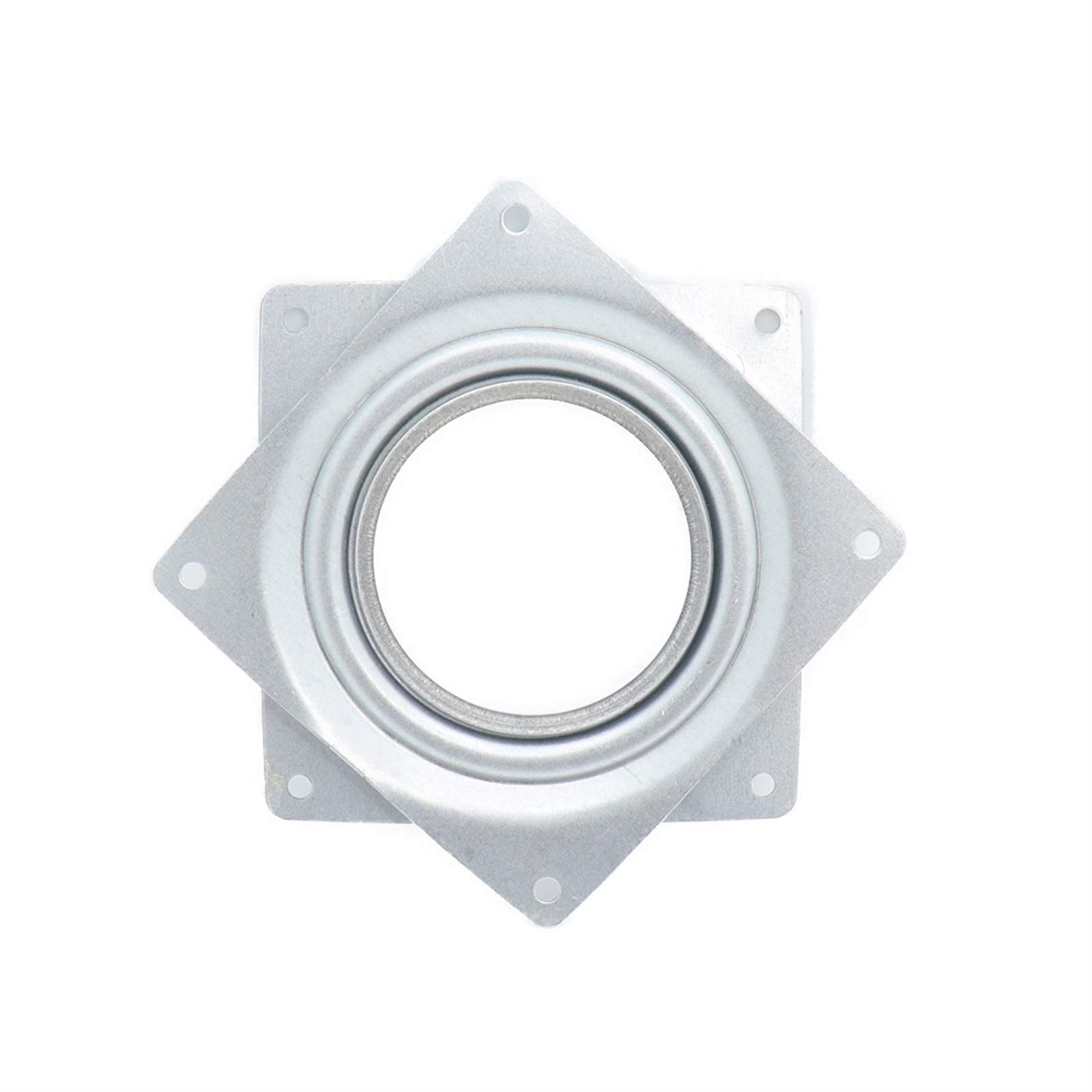 JIYAMI'EN EL Roulements de Platine de 4 Pouces Kits 2pcs Plaque de roulement Rotatif Spinner Pièce de Rechange de Remplacement 5/16 Pouce d'épaisseur for Les Racks d'affichage