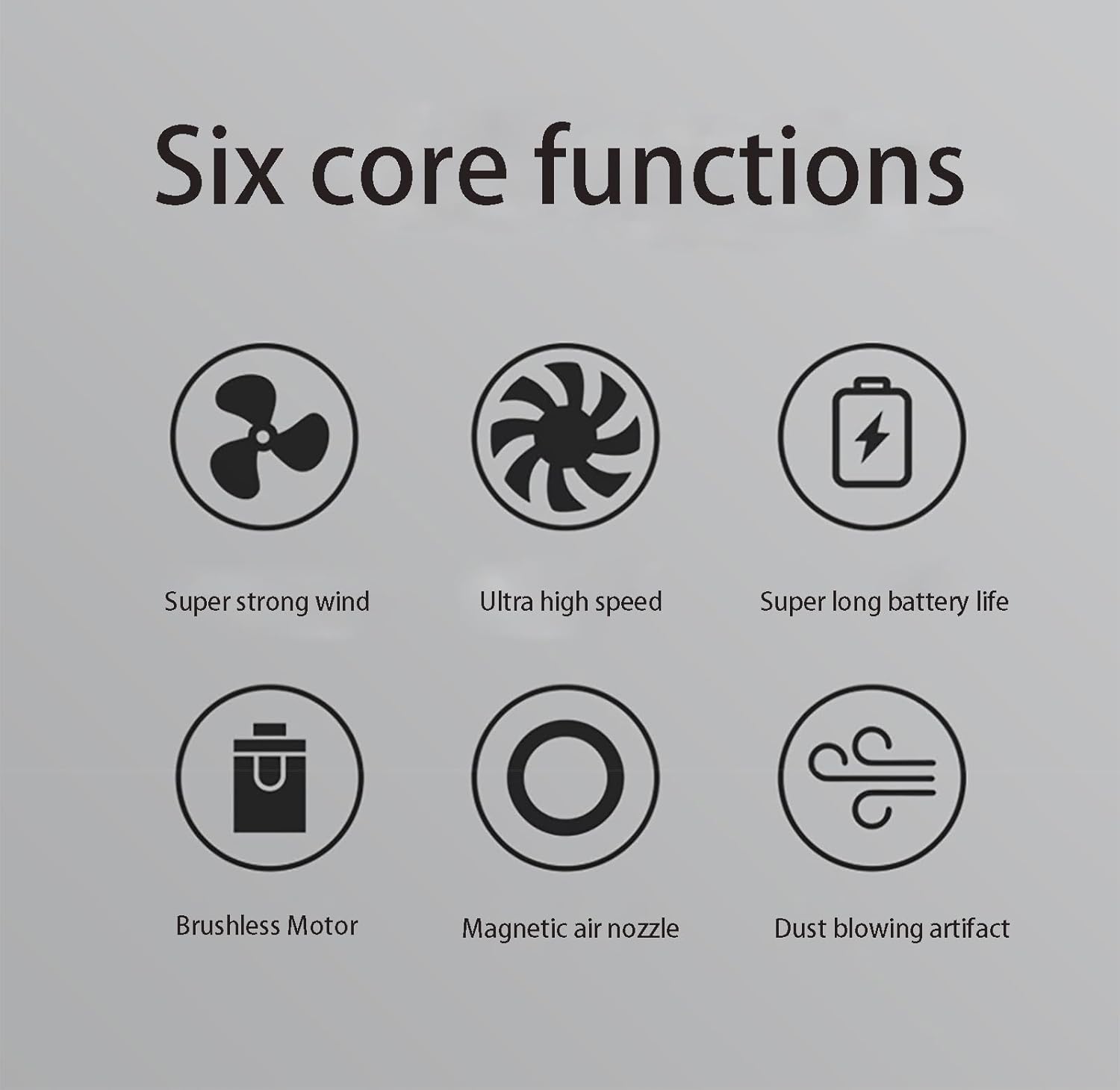 52m/s Jet Dry Blower,Portable Handheld Turbo Fan,Super Jet Fan,130000 RPM Powerful Brushless Motor, Air Duster for Computer,Keyboard,Car