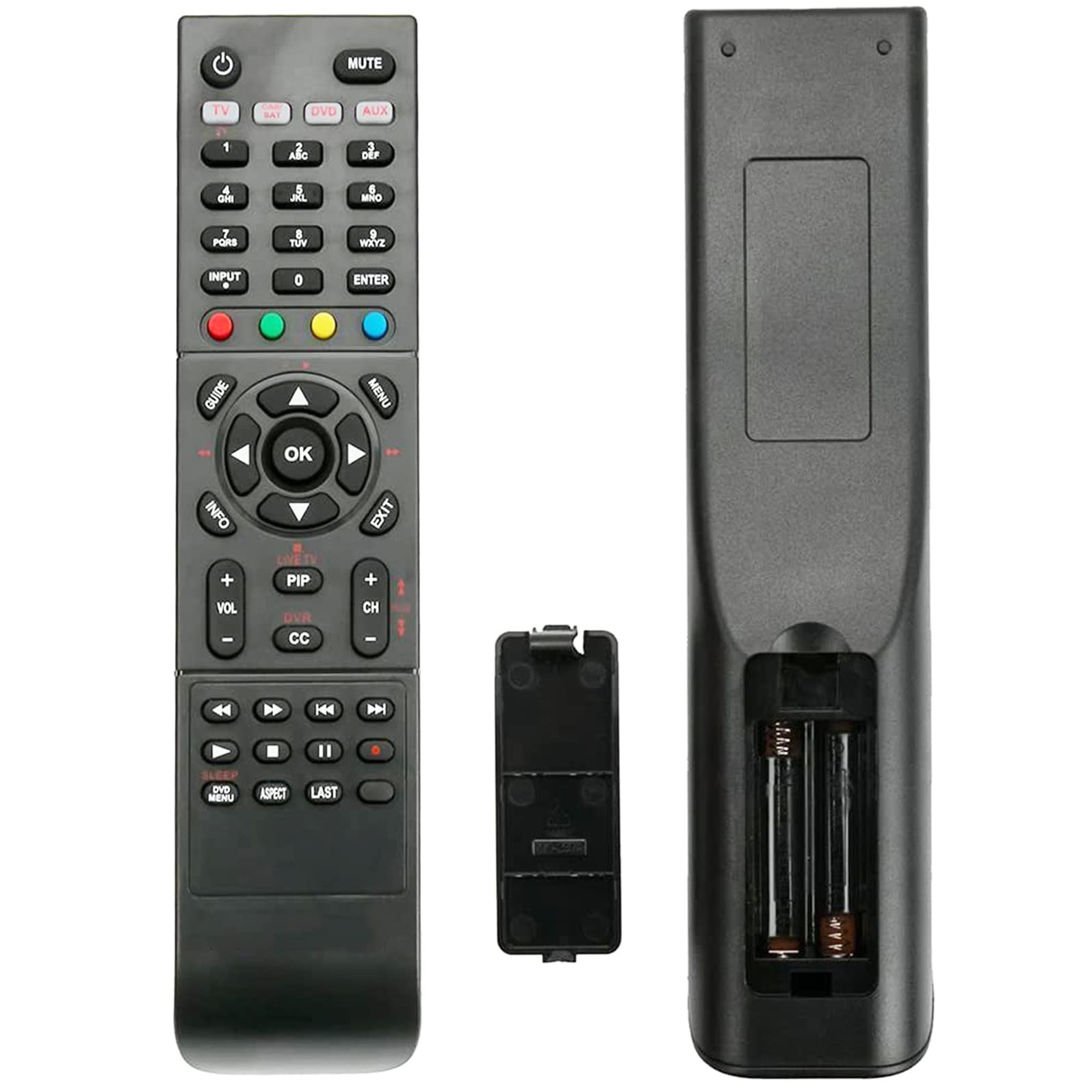 RC-201 Replaced Remote Control fit for Polaroid LCD TV TLA04641 TDX-03211C 845C45GF1XAPH FLX374 TDX02611C FLM-4234BH TDA-03211C TDX03211C FLM-4034B