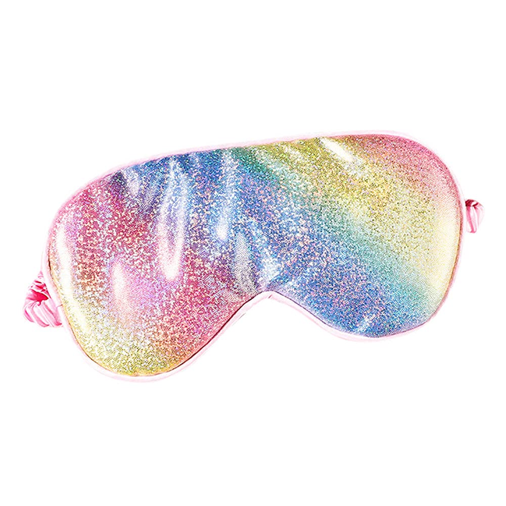 Drasawee Blindfold Eye Sleep Mask Creative Eye Mask Reusable Lightweight Comfortable for Sleeping Travel Naps Pink Dot