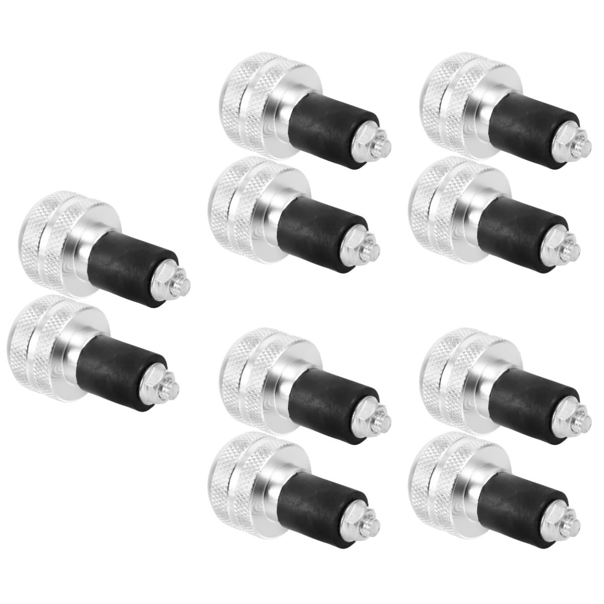 GLEAVI Lot De 5 Paires D'embouts De Guidon Pour Vélo De Montagne Poignées De Guidon Accessoires De