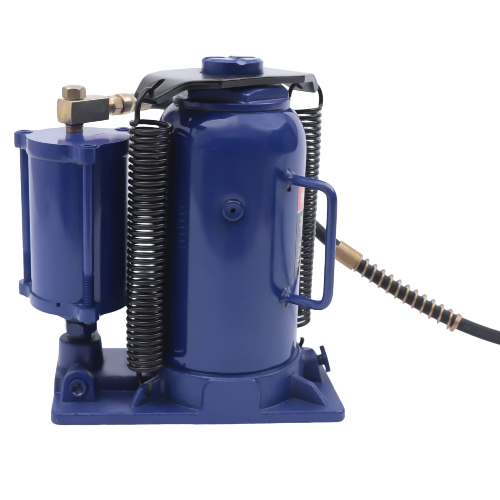 Gato hidráulico de 20T, 17 cm, altura de elevación 45, gato hidráulico plano, herramienta de elevación de coche, con retorno automático, interruptor de presión de aire para mantenimiento del