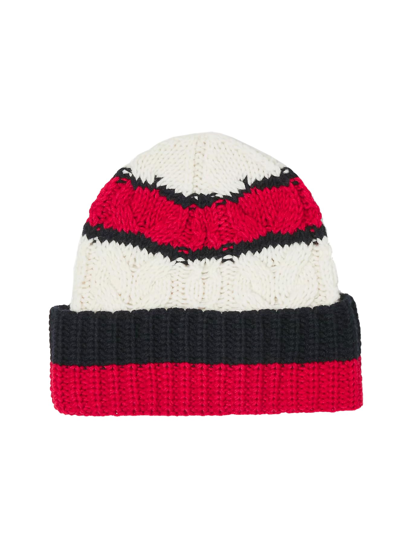Tommy Hilfiger Men's White (Ivory) 'Th Premium' Beanie Hat (Ivory) One Size