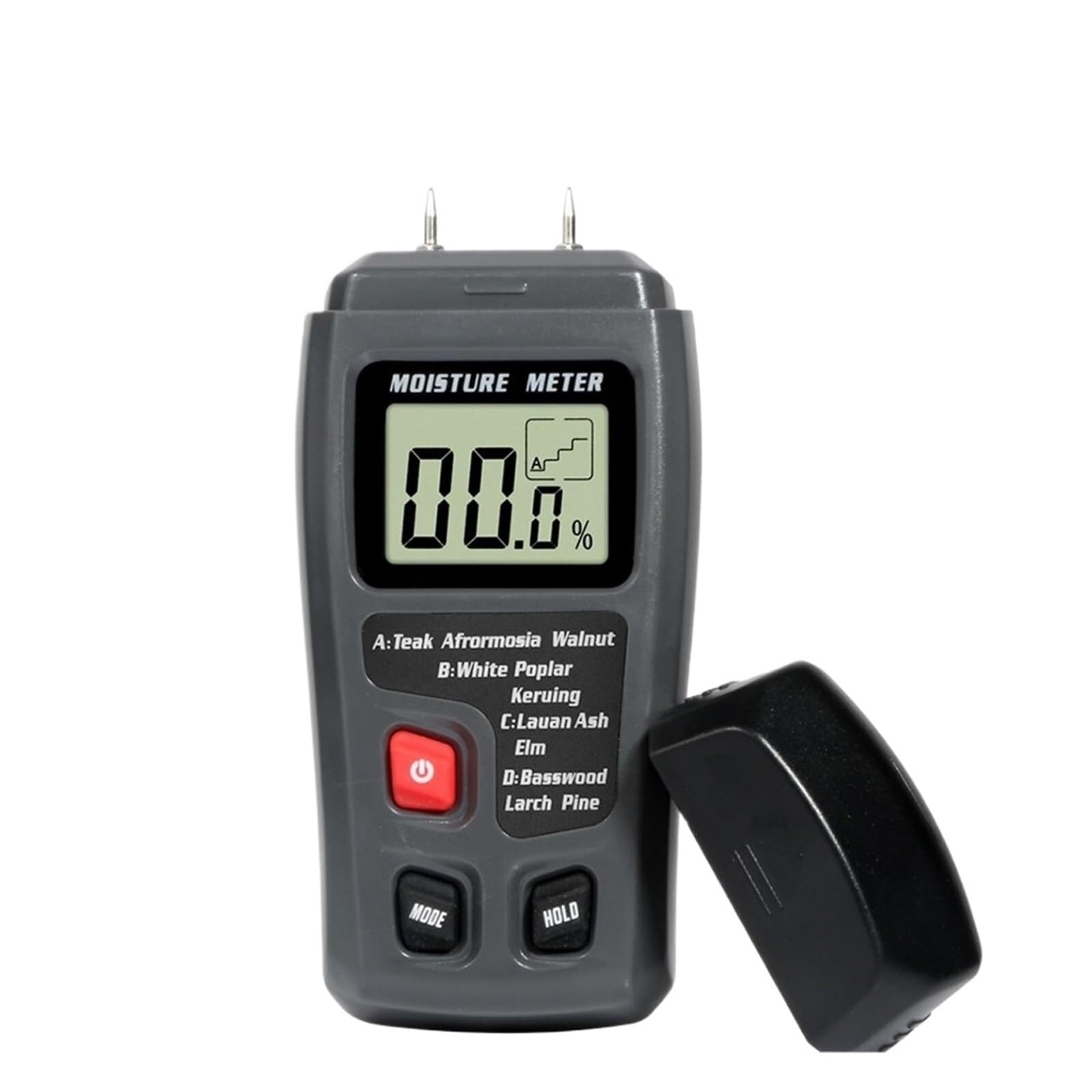 Medidor De Humedad Madera Digital Profesional 0~99.9% Higrómetro Instrumento Portátil Pantalla LCD Detector MT10
