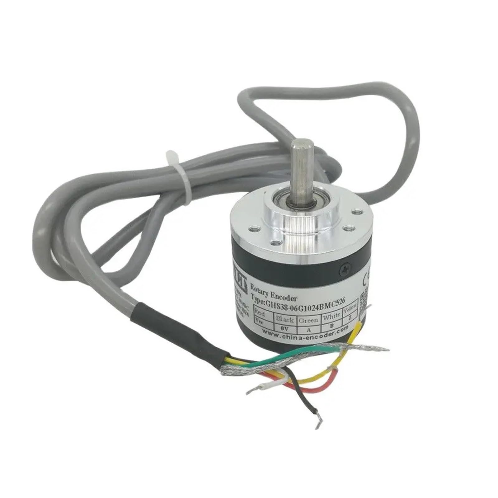 Encodeur rotatif pour commande CNC et automatisme industriel avec axe plein 6mm GHS38 NPN - 7