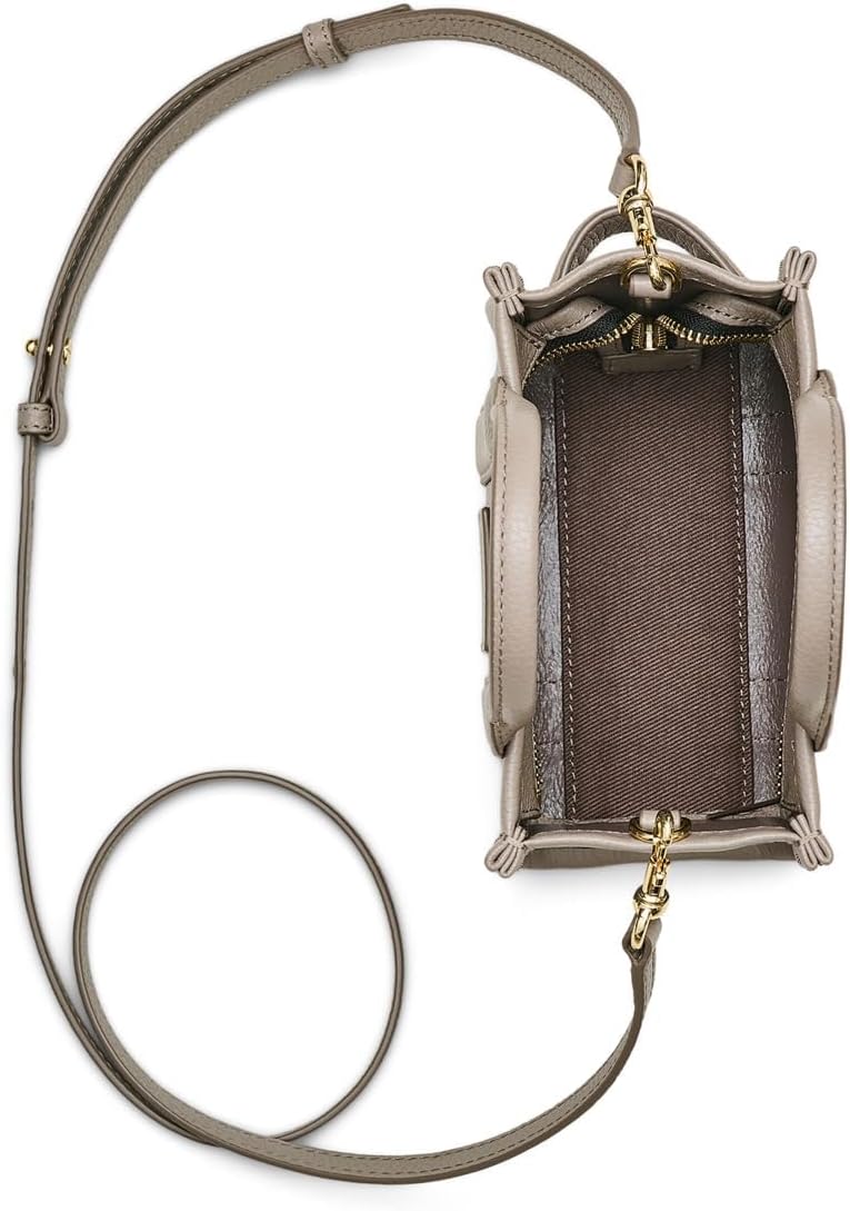 Marc Jacobs womens The Leather Crossbody Tote Bag - Image 2