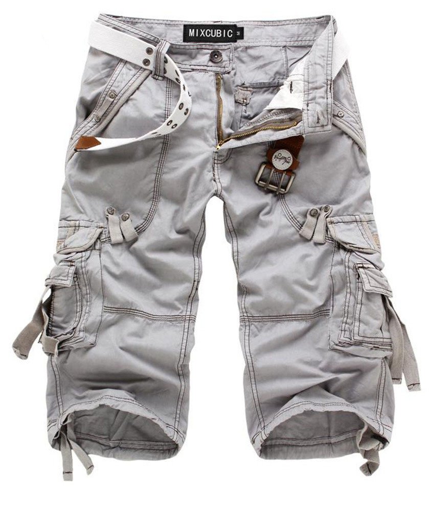 Men's Performance Cargo Shorts, Athletic, Quick-dry Design