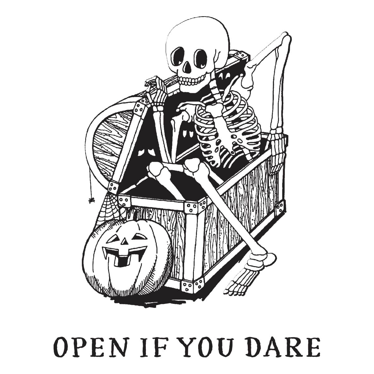 Spellbinders Open if You Dare Press Plates from the Betterpress Halloween Collection, METAL - Image 4