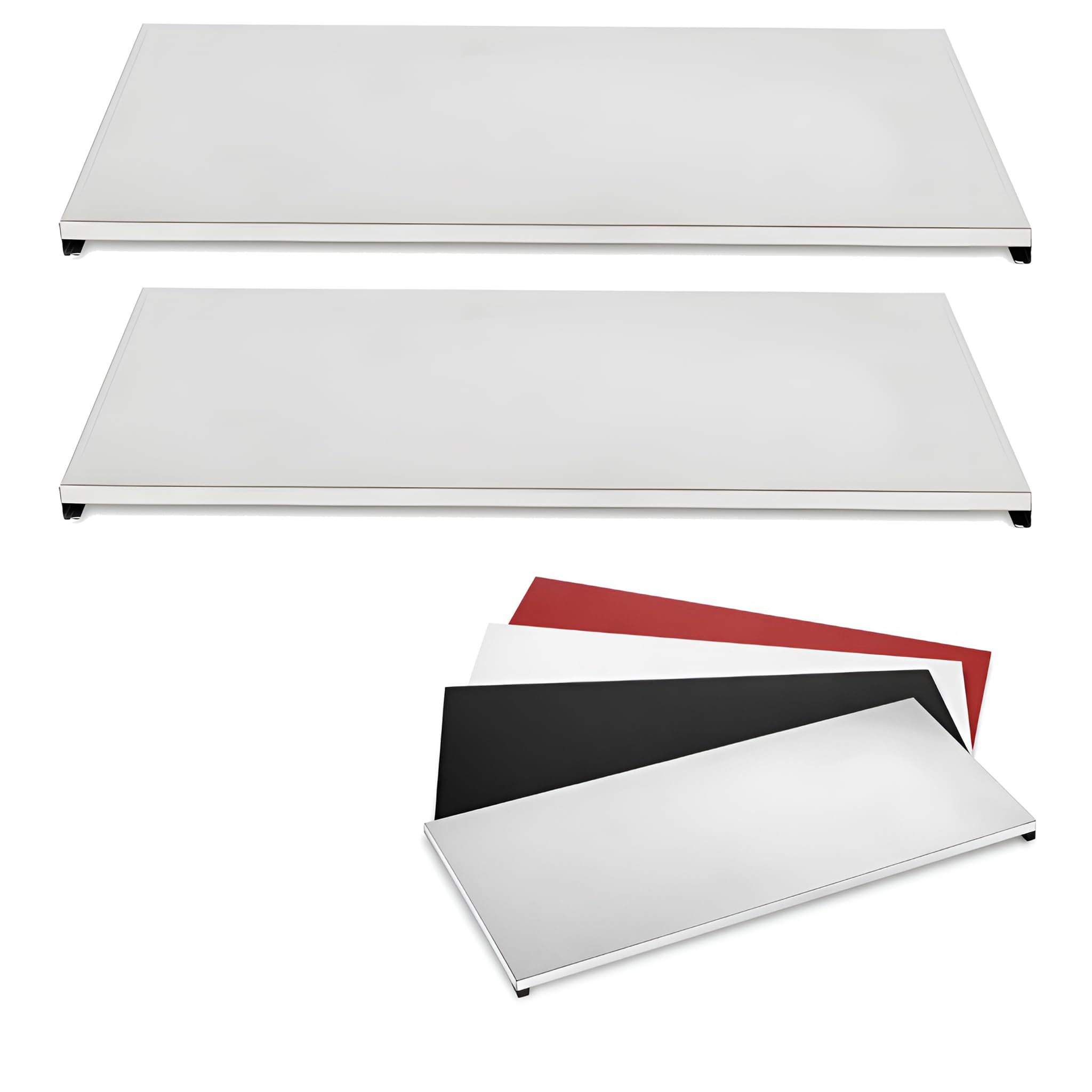 HOMELAY Tapa para vitroceramica. Tapa cocina induccion (No GAS). 55 x 33 x 2,5 cm. Muy resistente. Hecho en España. Protector de vitroceramica, cubrevitrocerámicas (2, Acero Inoxidable) — view 4