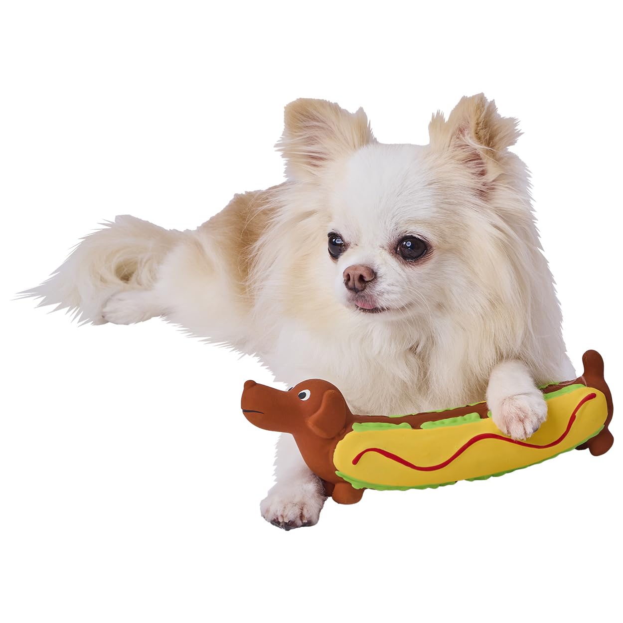 Amazon | ペティオ (Petio) 犬用おもちゃ ながーいラテックスTOY