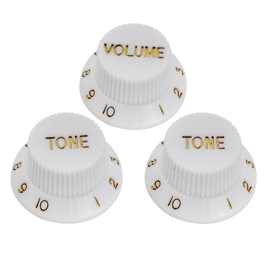 Amazon.com: Musiclily Metric Strat Knobs 1 Volume 2 Tone