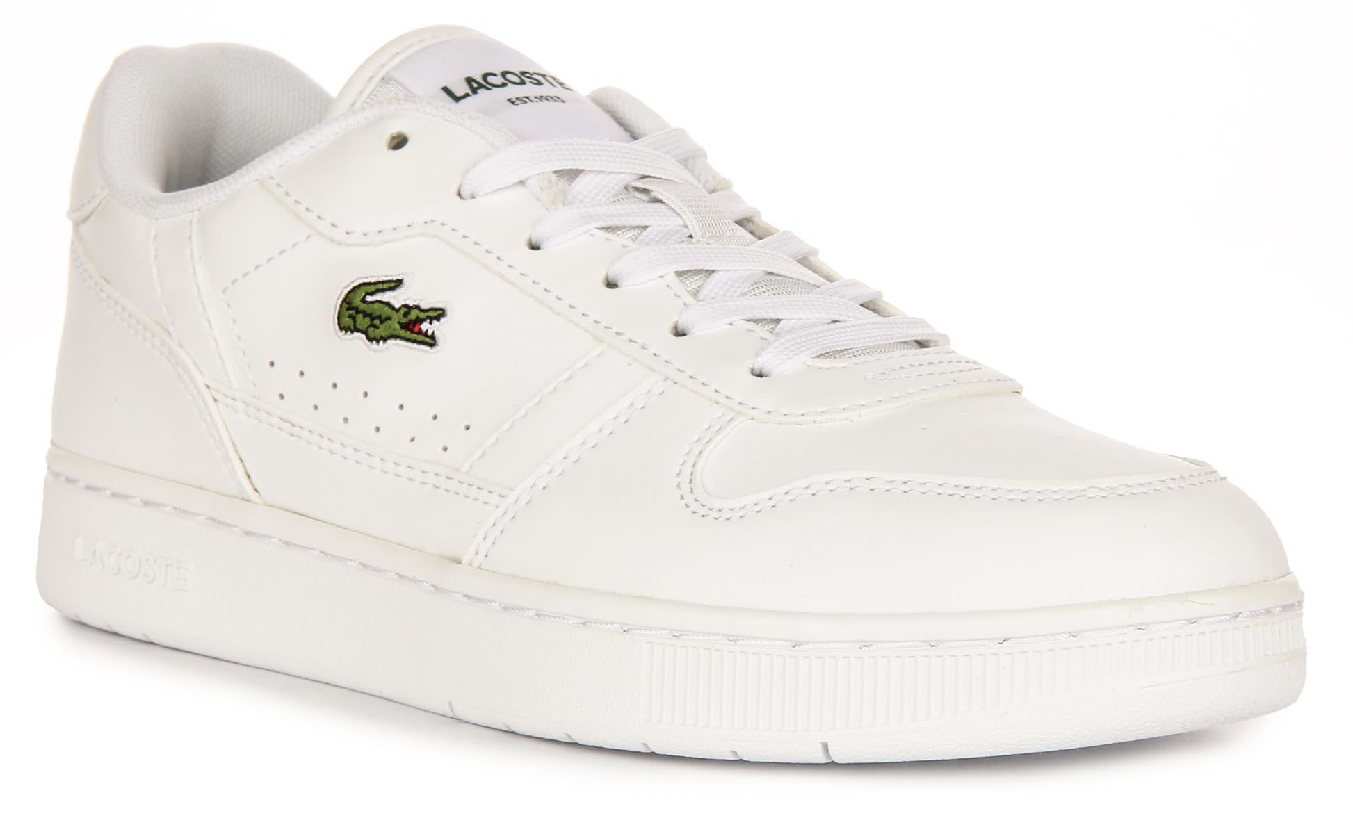 Baskets junior Lacoste 65001 Blanc pour la cour d\'école